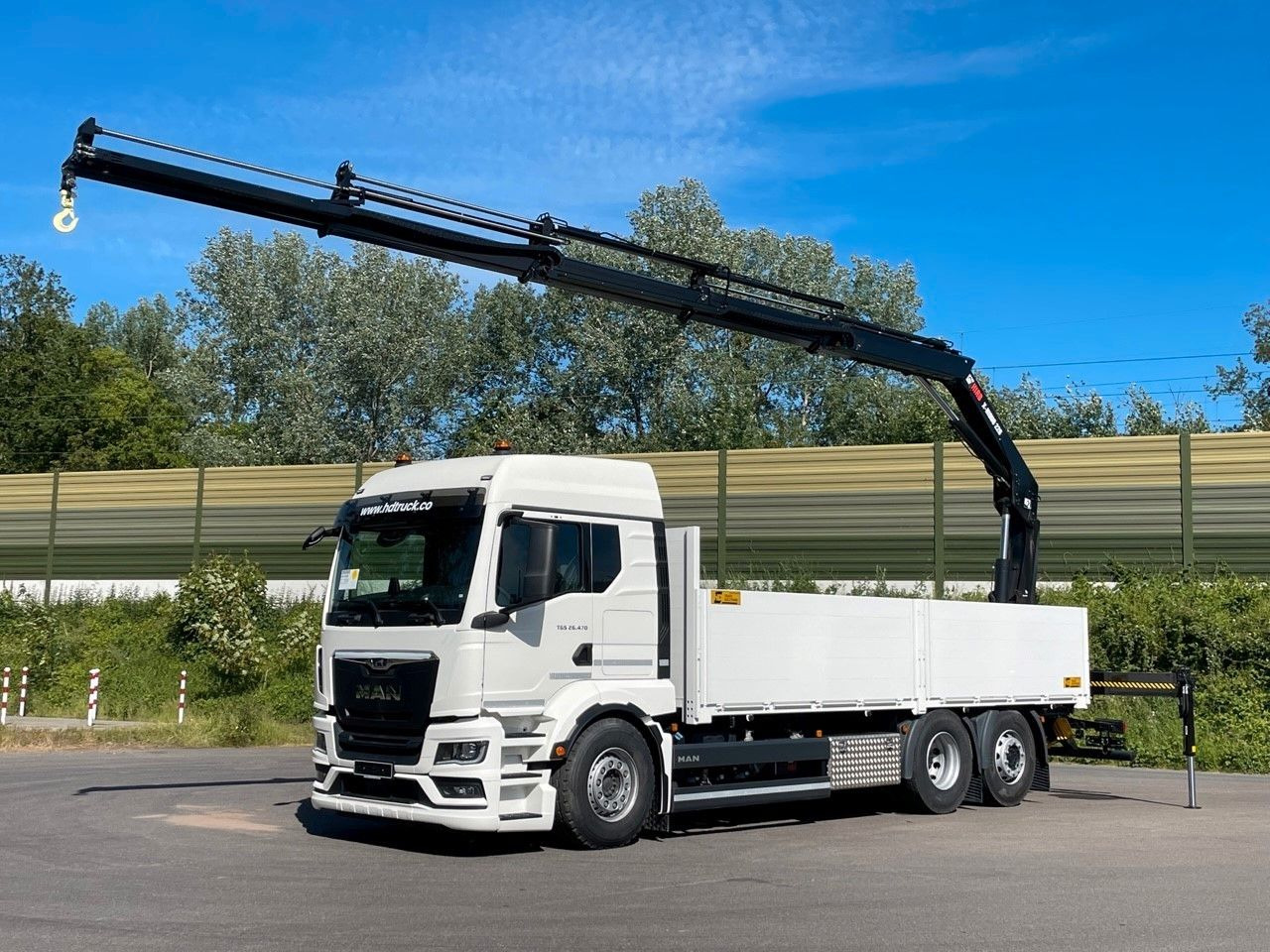 MAN TGS 26.480 6X2 Euro6 Retarder HIAB 228 - 4 - Камион с кран: снимка 2 MAN TGS 26.480 6X2 Euro6 Retarder HIAB 228 - 4 - Камион с кран: снимка 2