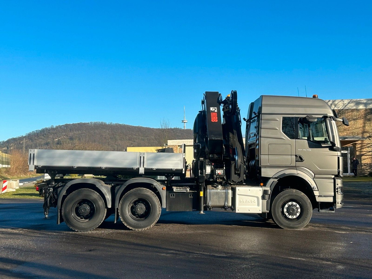 Камион с кран MAN TGS 26.520 6x6 Kran HIAB X-HIPRO 548E-8: снимка 9