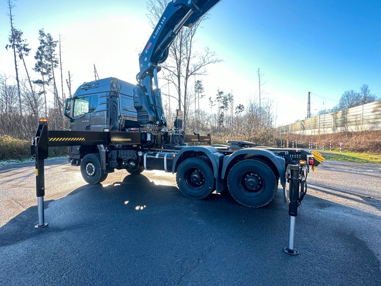 Камион с кран MAN TGS 26.520 6x6 Kran HIAB X-HIPRO 548E-8: снимка 21