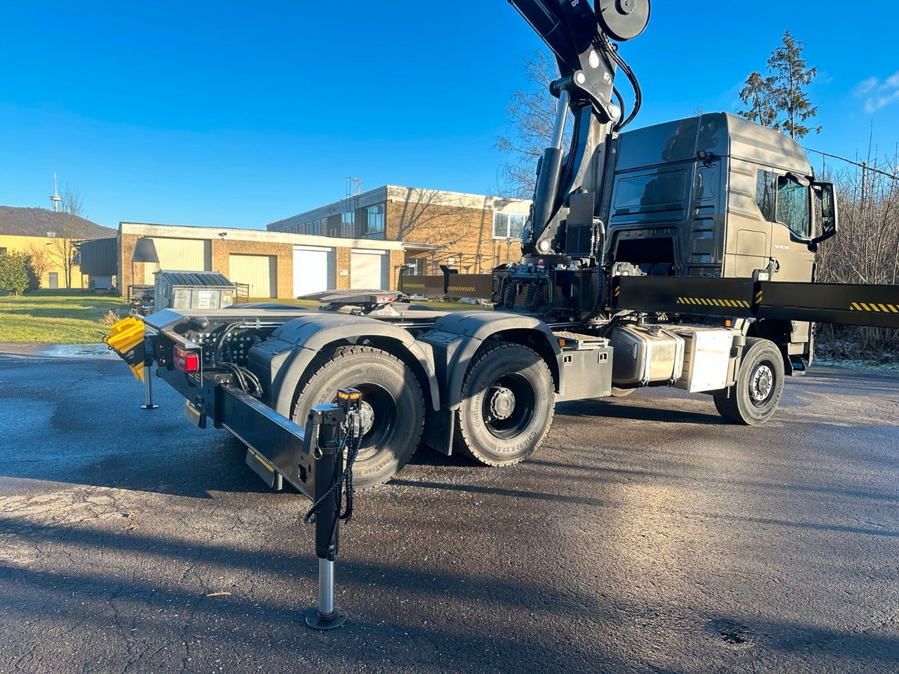 Камион с кран MAN TGS 26.520 6x6 Kran HIAB X-HIPRO 548E-8: снимка 18