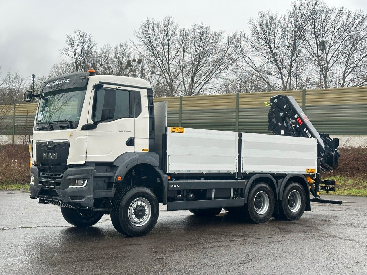 MAN TGS 33.440 6x6 Kran HIAB X-HiPro 302 E 6 - Камион с кран: снимка 3 MAN TGS 33.440 6x6 Kran HIAB X-HiPro 302 E 6 - Камион с кран: снимка 3