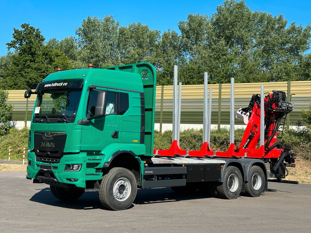 MAN TGS 33.510 6X4 BB Euro6e EPSILON 150Z - Камион за дърва, Камион с кран: снимка 2 MAN TGS 33.510 6X4 BB Euro6e EPSILON 150Z - Камион за дърва, Камион с кран: снимка 2