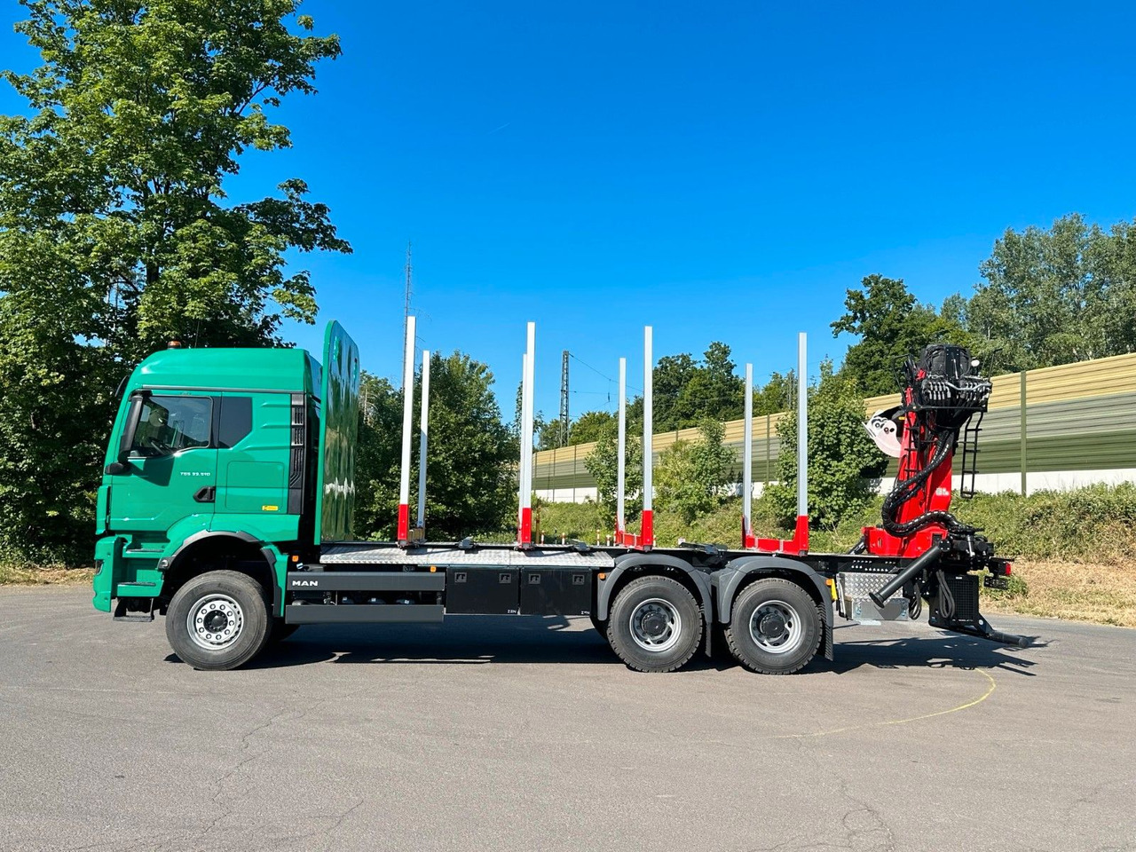 MAN TGS 33.510 6X4 BB Euro6e EPSILON 150Z - Камион за дърва, Камион с кран: снимка 3 MAN TGS 33.510 6X4 BB Euro6e EPSILON 150Z - Камион за дърва, Камион с кран: снимка 3
