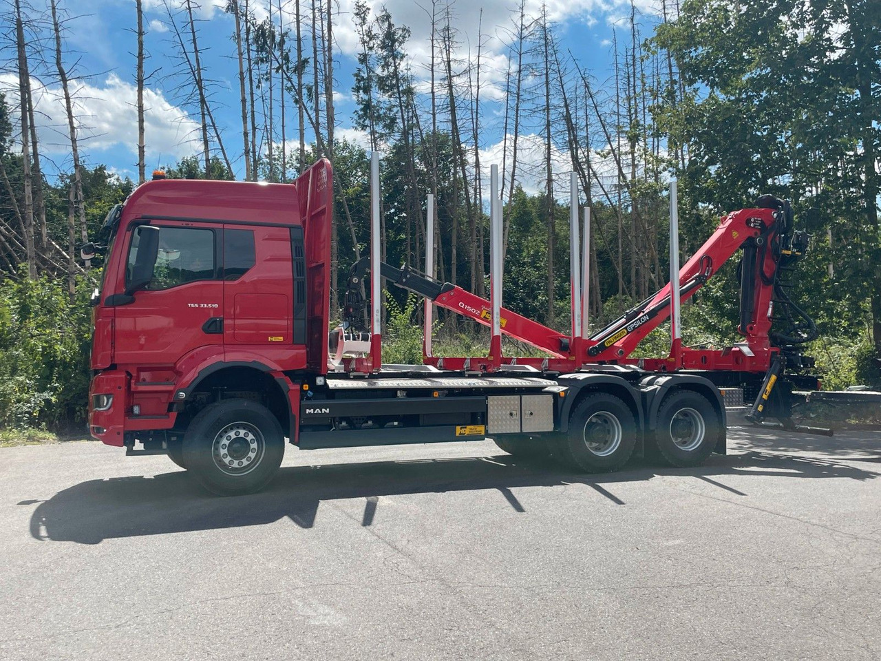 MAN TGS 33.510 6X4 BL Euro6e EPSILON 170Z - Камион за дърва, Камион с кран: снимка 5 MAN TGS 33.510 6X4 BL Euro6e EPSILON 170Z - Камион за дърва, Камион с кран: снимка 5