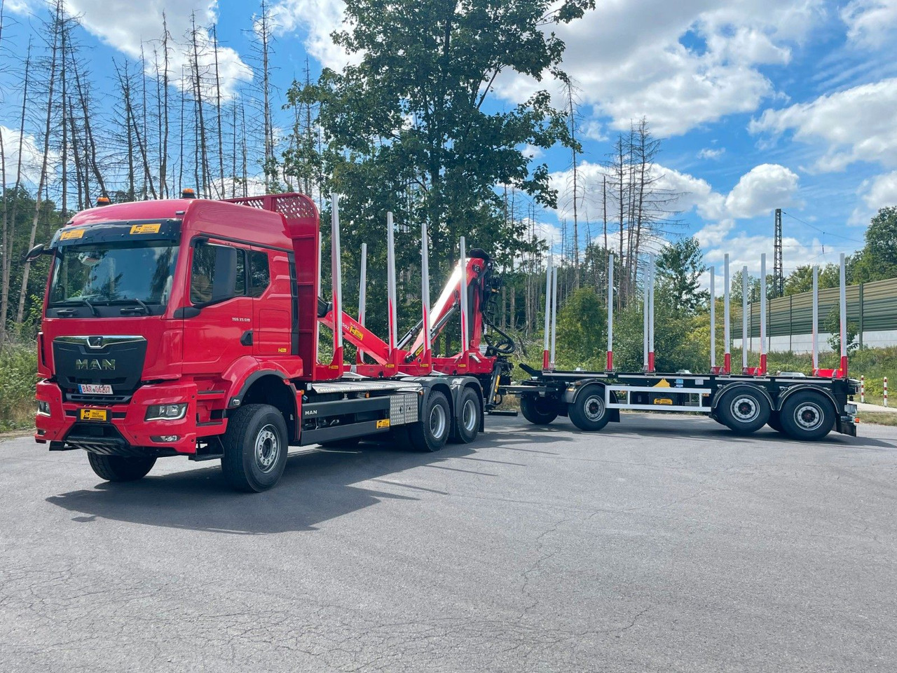 MAN TGS 33.510 6X4 BL Euro6e EPSILON 170Z - Камион за дърва, Камион с кран: снимка 3 MAN TGS 33.510 6X4 BL Euro6e EPSILON 170Z - Камион за дърва, Камион с кран: снимка 3