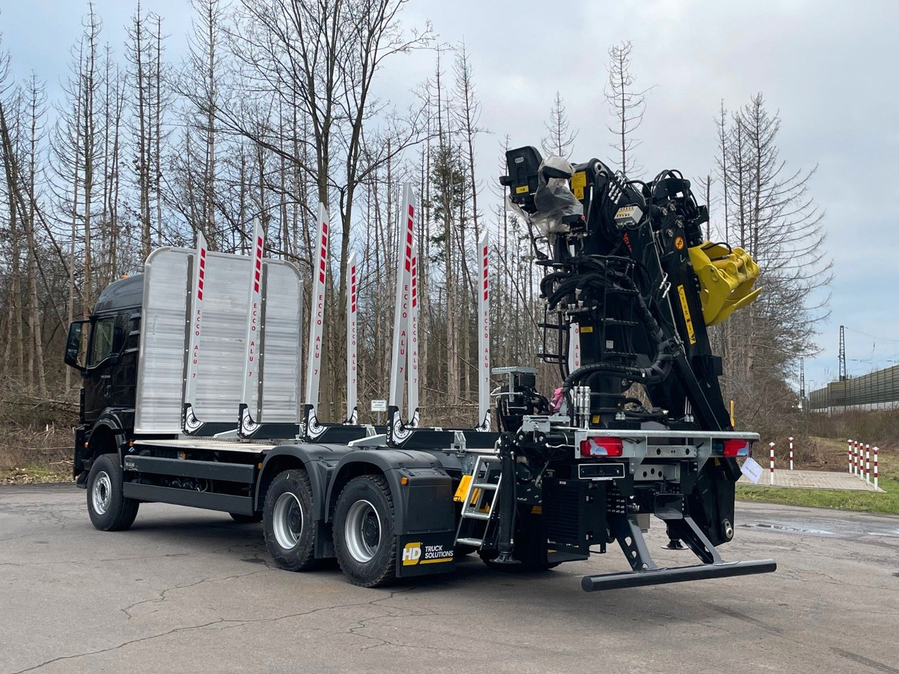 MAN TGS 33.510 6X4 BL Euro6e LogLift 165Z - Камион за дърва, Камион с кран: снимка 5 MAN TGS 33.510 6X4 BL Euro6e LogLift 165Z - Камион за дърва, Камион с кран: снимка 5