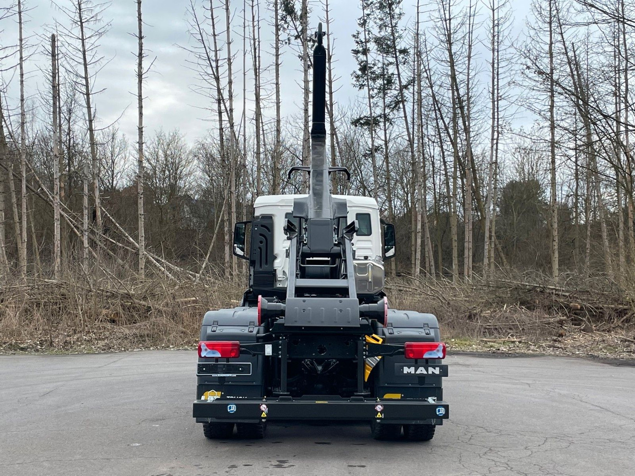 Мултилифт с кука камион, Камион с кран MAN TGS 35.470 8x4 Euro6e Hiab MultLift Abrollkipper: снимка 5