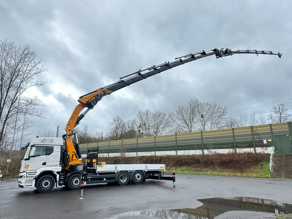 MAN TGS 35.520 8X2 Hiab EFFER 955-8s +Jib 6s - Камион с кран, Бордови камион: снимка 2 MAN TGS 35.520 8X2 Hiab EFFER 955-8s +Jib 6s - Камион с кран, Бордови камион: снимка 2