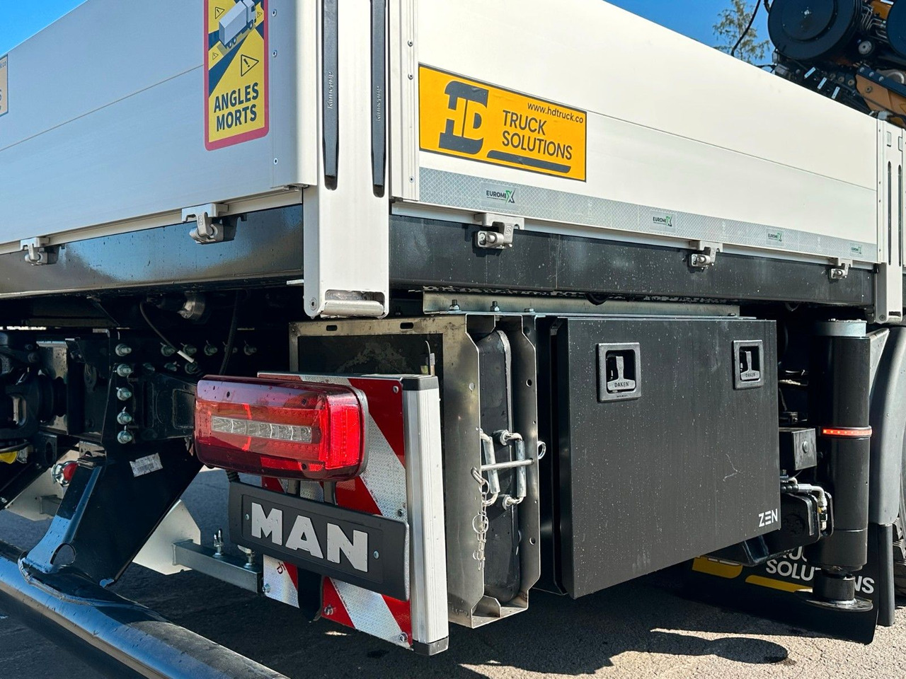 Бордови камион, Камион с кран MAN TGS 35.520 8X4 TG 3 EFFER 955-8s +Jib 6sAUTOKRAN: снимка 22