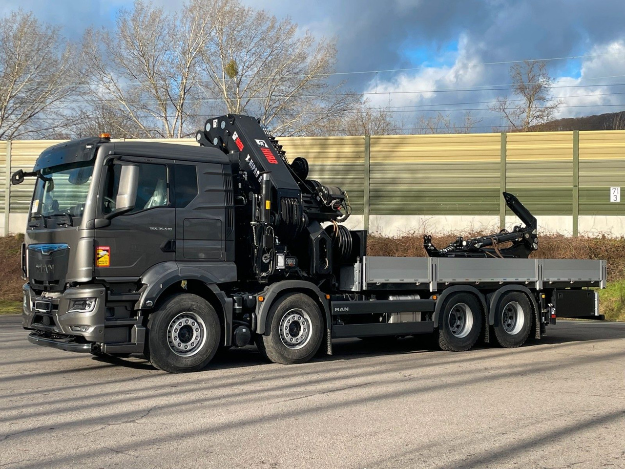 MAN TGS 35.520 8x4 BL HIAB X-HIPRO 658 EP-6 - Камион с кран: снимка 1 MAN TGS 35.520 8x4 BL HIAB X-HIPRO 658 EP-6 - Камион с кран: снимка 1