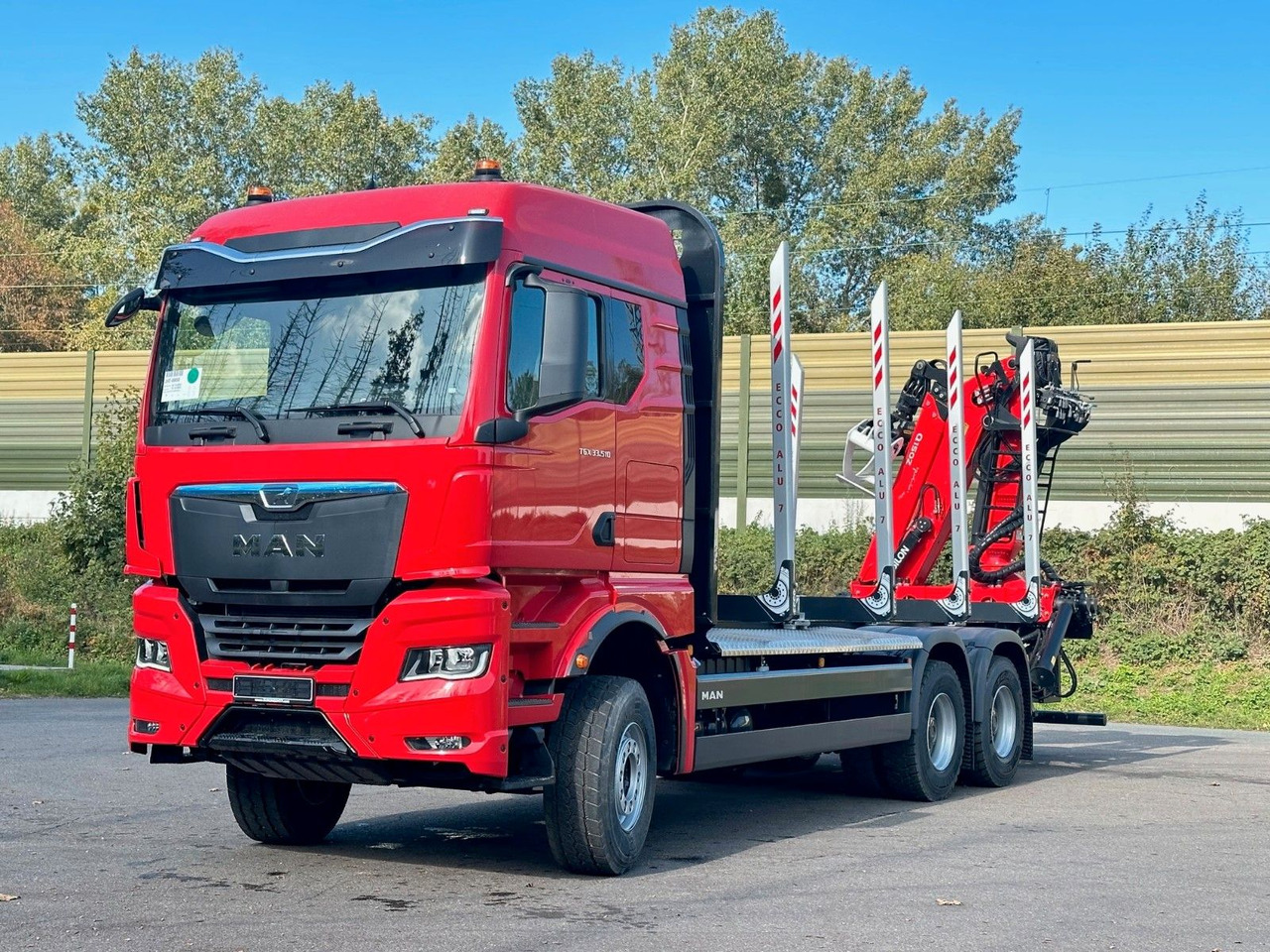 MAN TGX 33.510 6X4 BL Euro6e EPSILON 150 Z - Камион за дърва, Камион с кран: снимка 2 MAN TGX 33.510 6X4 BL Euro6e EPSILON 150 Z - Камион за дърва, Камион с кран: снимка 2