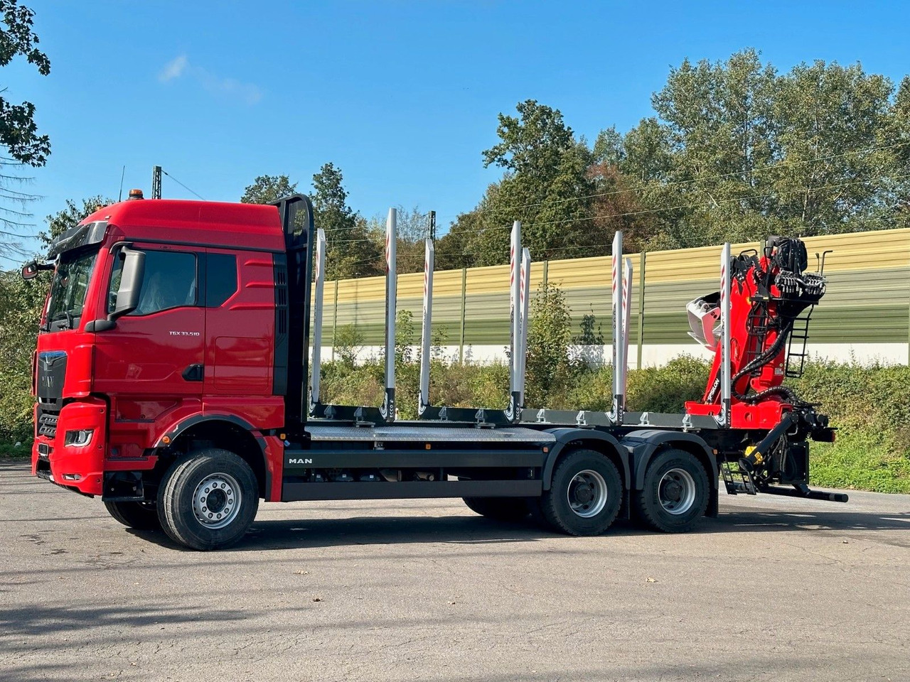 MAN TGX 33.510 6X4 BL Euro6e EPSILON 150 Z - Камион за дърва, Камион с кран: снимка 4 MAN TGX 33.510 6X4 BL Euro6e EPSILON 150 Z - Камион за дърва, Камион с кран: снимка 4