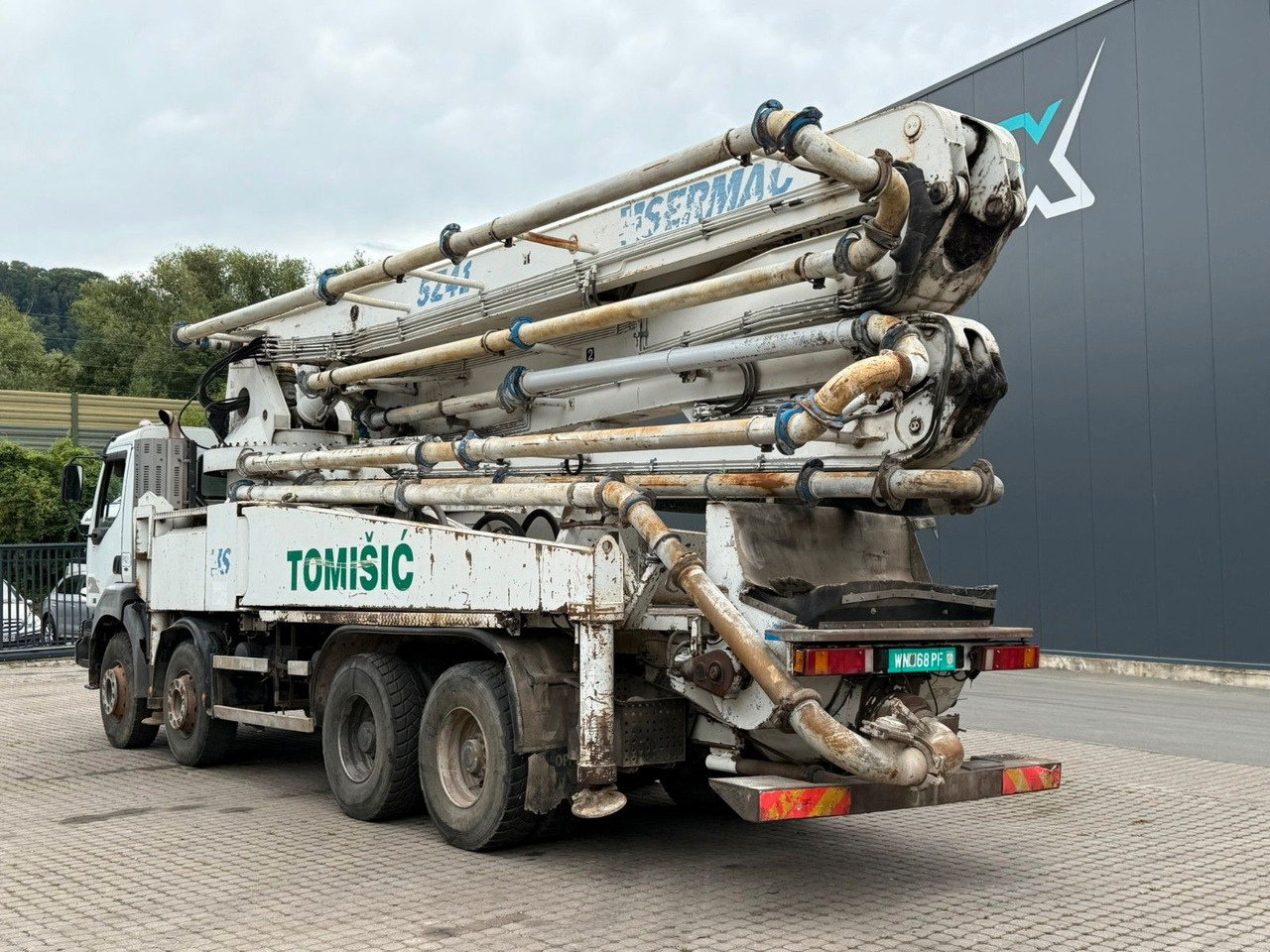 Renault Kerax 420 dci Sermac 41m Betonpumpe - Бетон помпа: снимка 3 Renault Kerax 420 dci Sermac 41m Betonpumpe - Бетон помпа: снимка 3