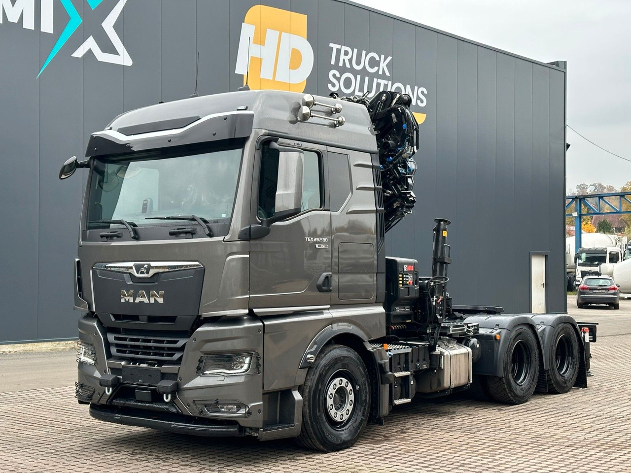 MAN TGX 26.580 6x4 Kran Hiab 302-6 + Jib-4 - Влекач: снимка 2 MAN TGX 26.580 6x4 Kran Hiab 302-6 + Jib-4 - Влекач: снимка 2