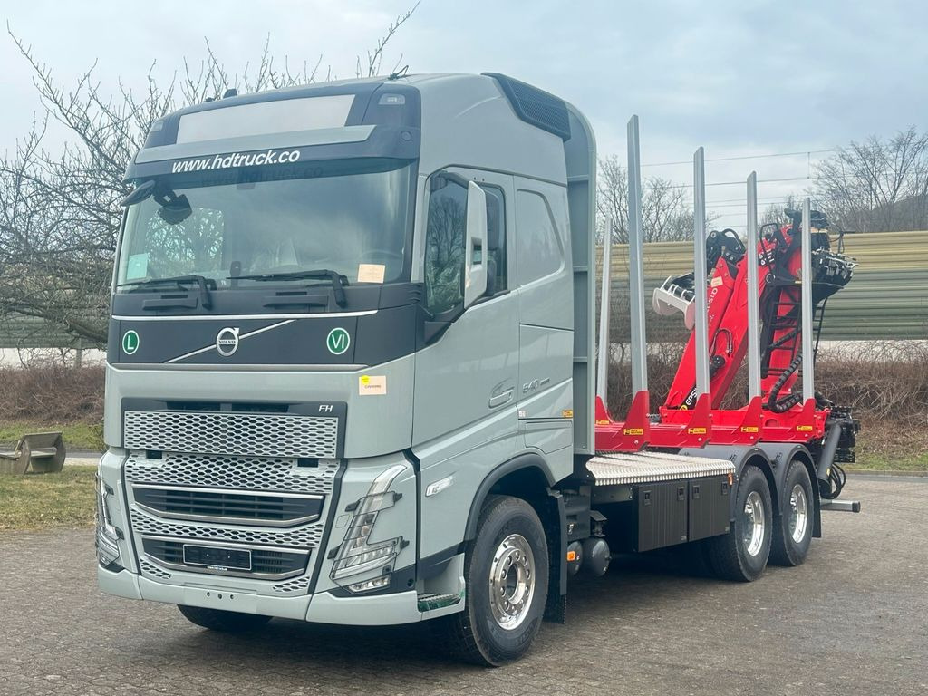 Volvo FH 540 6x4 Epsilon 150 Z - Камион за дърва, Камион с кран: снимка 1 Volvo FH 540 6x4 Epsilon 150 Z - Камион за дърва, Камион с кран: снимка 1