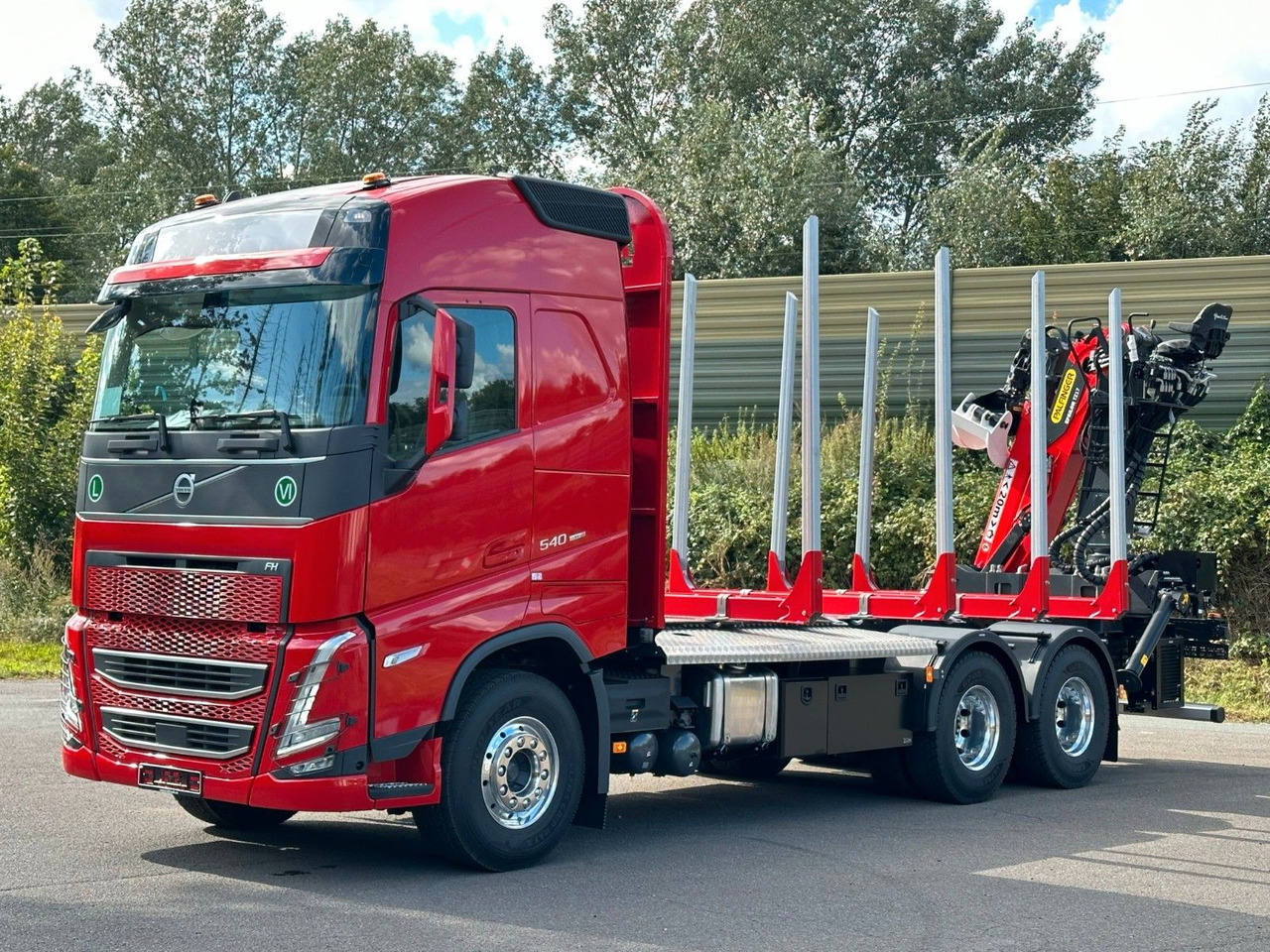 Volvo FH 540 6x4 LogLift EPSILON - Камион за дърва, Камион с кран: снимка 4 Volvo FH 540 6x4 LogLift EPSILON - Камион за дърва, Камион с кран: снимка 4
