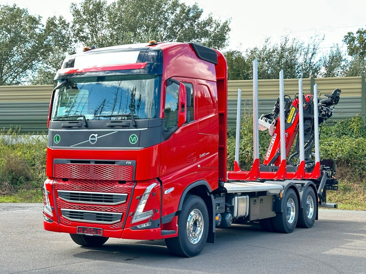 Volvo FH 540 6x4 LogLift EPSILON - Камион за дърва, Камион с кран: снимка 3 Volvo FH 540 6x4 LogLift EPSILON - Камион за дърва, Камион с кран: снимка 3