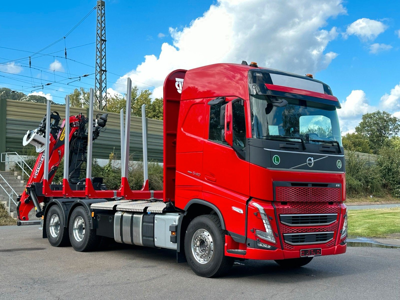 Volvo FH 540 6x4 LogLift EPSILON - Камион за дърва, Камион с кран: снимка 1 Volvo FH 540 6x4 LogLift EPSILON - Камион за дърва, Камион с кран: снимка 1