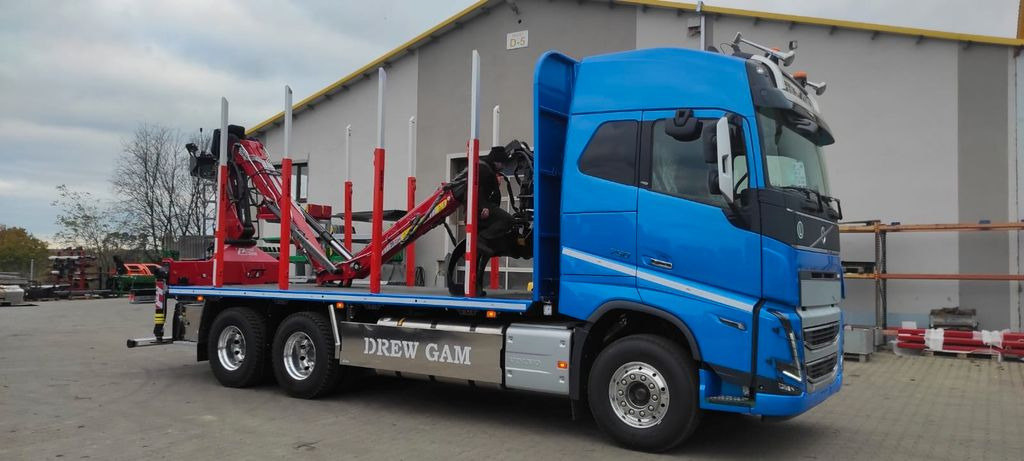 Volvo FH 540 6x4 LogLift EPSILON Plato - Камион за дърва, Камион с кран: снимка 5 Volvo FH 540 6x4 LogLift EPSILON Plato - Камион за дърва, Камион с кран: снимка 5