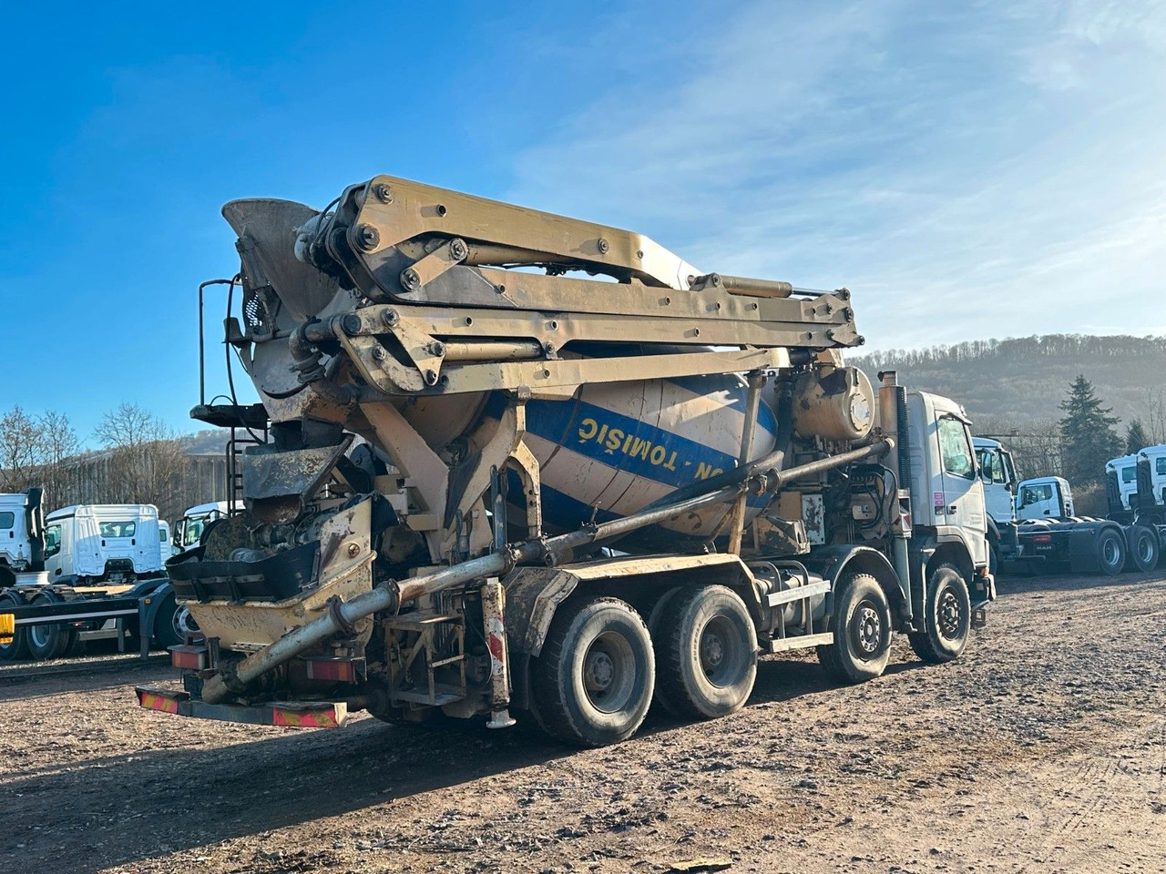 Volvo FM380 8X4 CIFA 28m Fahrmischer Pumpe - Бетон помпа: снимка 4 Volvo FM380 8X4 CIFA 28m Fahrmischer Pumpe - Бетон помпа: снимка 4