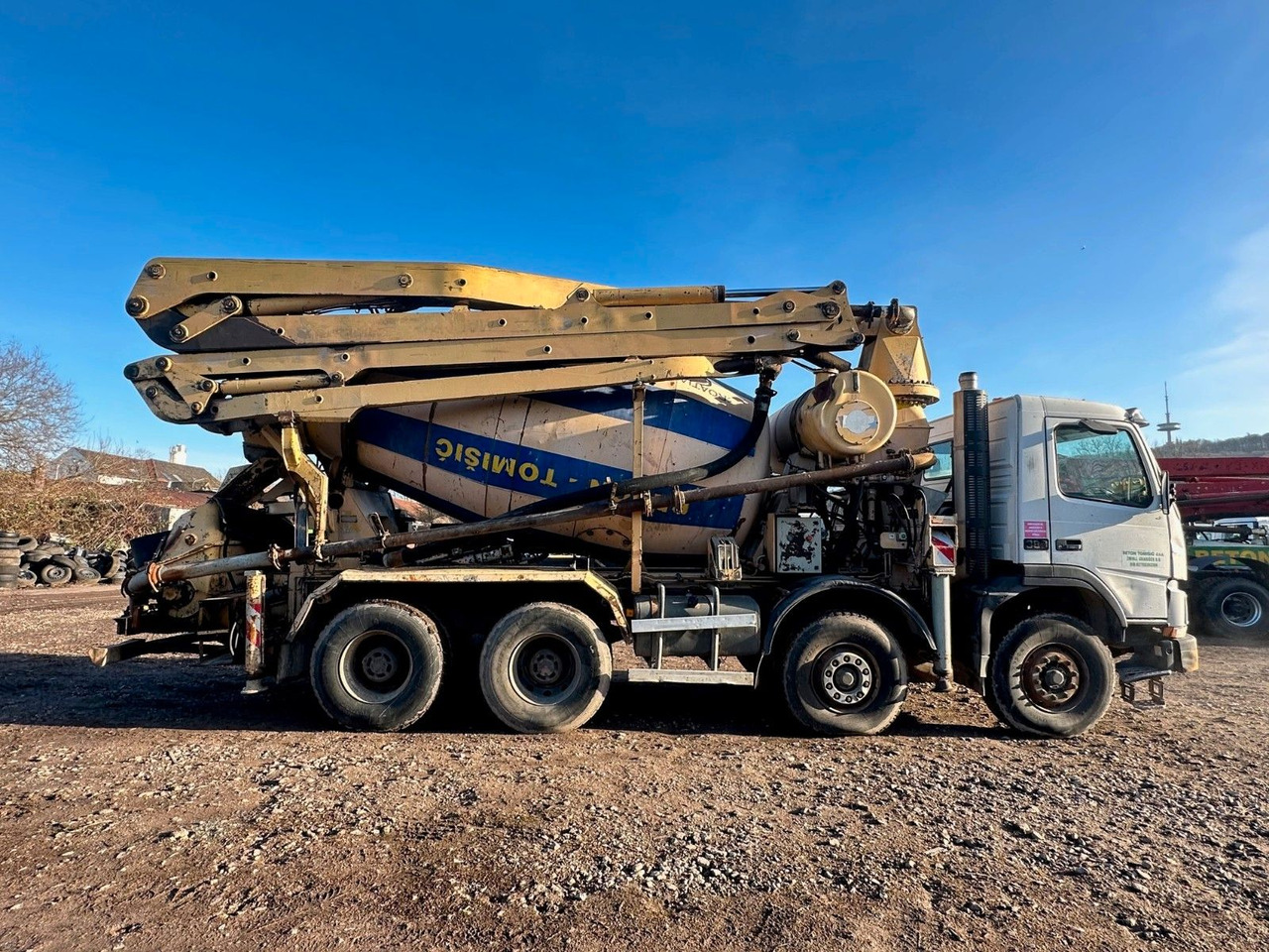 Volvo FM380 8X4 CIFA 28m Fahrmischer Pumpe - Бетон помпа: снимка 3 Volvo FM380 8X4 CIFA 28m Fahrmischer Pumpe - Бетон помпа: снимка 3