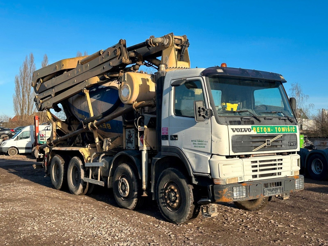 Volvo FM380 8X4 CIFA 28m Fahrmischer Pumpe - Бетон помпа: снимка 1 Volvo FM380 8X4 CIFA 28m Fahrmischer Pumpe - Бетон помпа: снимка 1