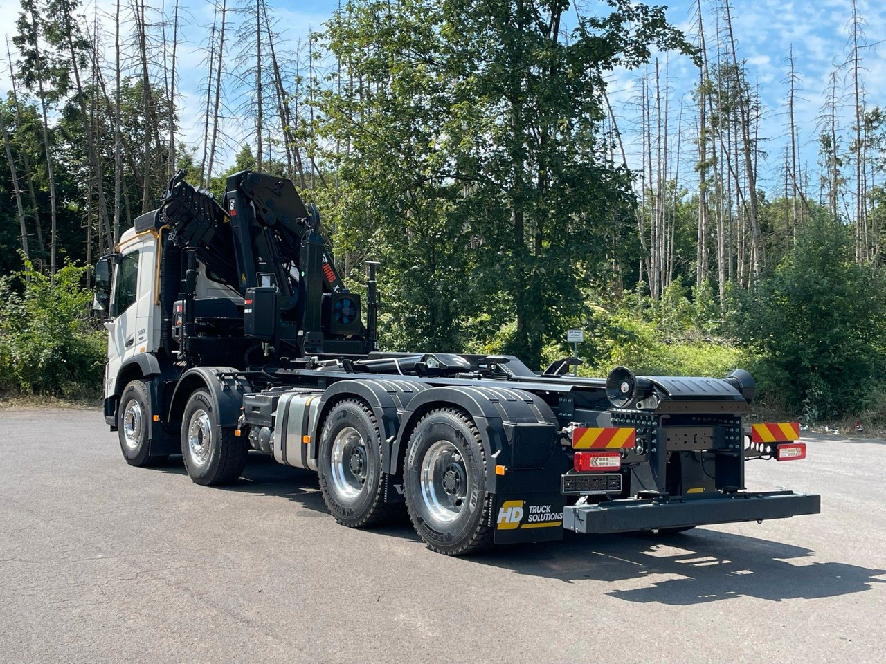Volvo FMX 500 8x4 Abrollkipper + Kran Hiab 228-6 - Мултилифт с кука камион, Камион с кран: снимка 5 Volvo FMX 500 8x4 Abrollkipper + Kran Hiab 228-6 - Мултилифт с кука камион, Камион с кран: снимка 5