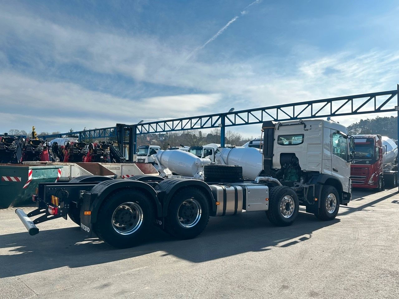 Volvo FMX 500 8x4 - Шаси кабина: снимка 4 Volvo FMX 500 8x4 - Шаси кабина: снимка 4