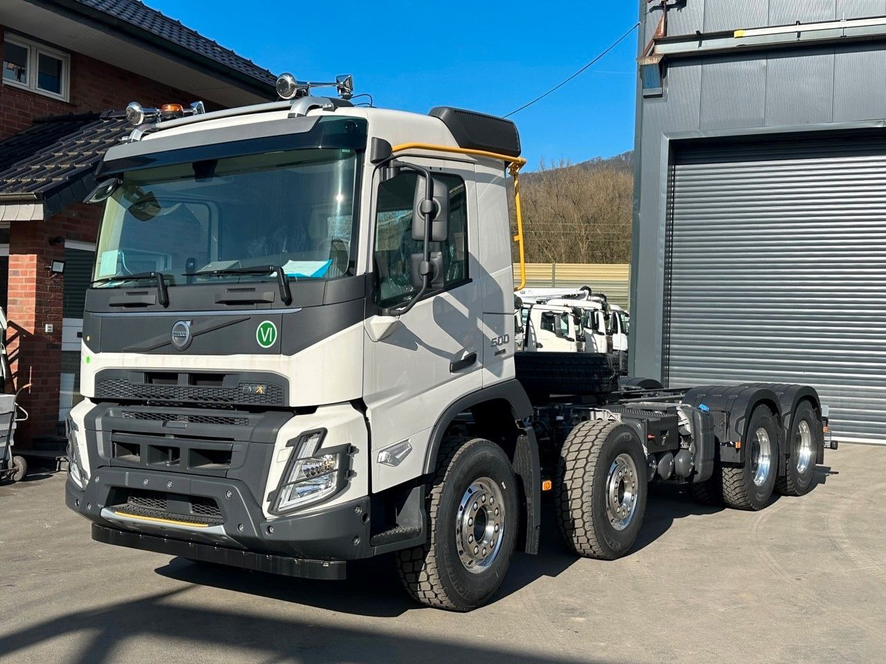 Volvo FMX 500 8x4 - Шаси кабина: снимка 1 Volvo FMX 500 8x4 - Шаси кабина: снимка 1
