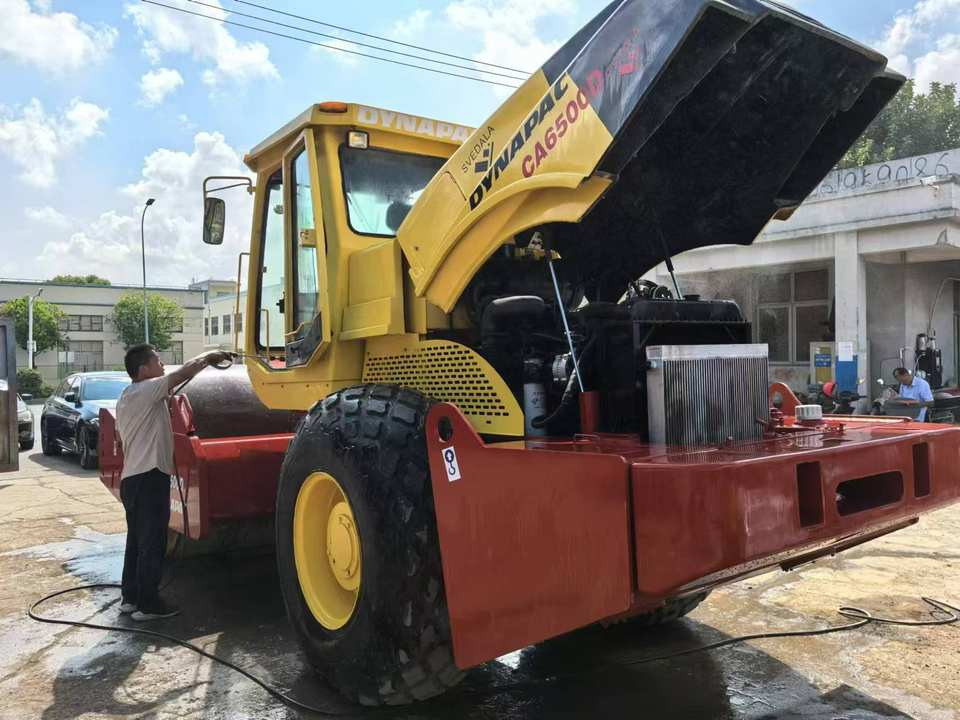 Used Original Road Roller DYNAPAC CA6500D Road Rollers High Quality Second Hand Construction Machinery - Компактор: снимка 4 Used Original Road Roller DYNAPAC CA6500D Road Rollers High Quality Second Hand Construction Machinery - Компактор: снимка 4