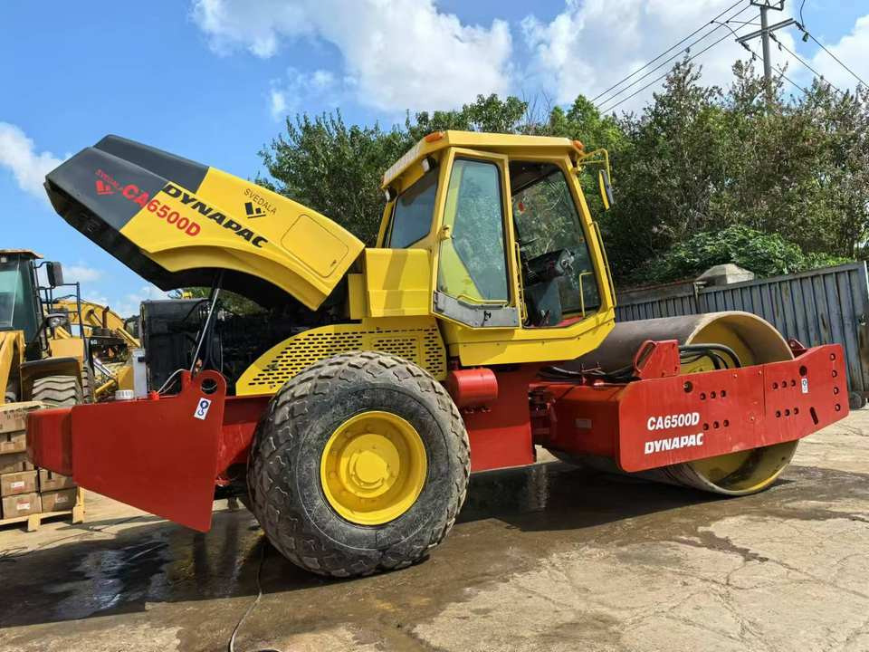 Used Original Road Roller DYNAPAC CA6500D Road Rollers High Quality Second Hand Construction Machinery - Компактор: снимка 3 Used Original Road Roller DYNAPAC CA6500D Road Rollers High Quality Second Hand Construction Machinery - Компактор: снимка 3