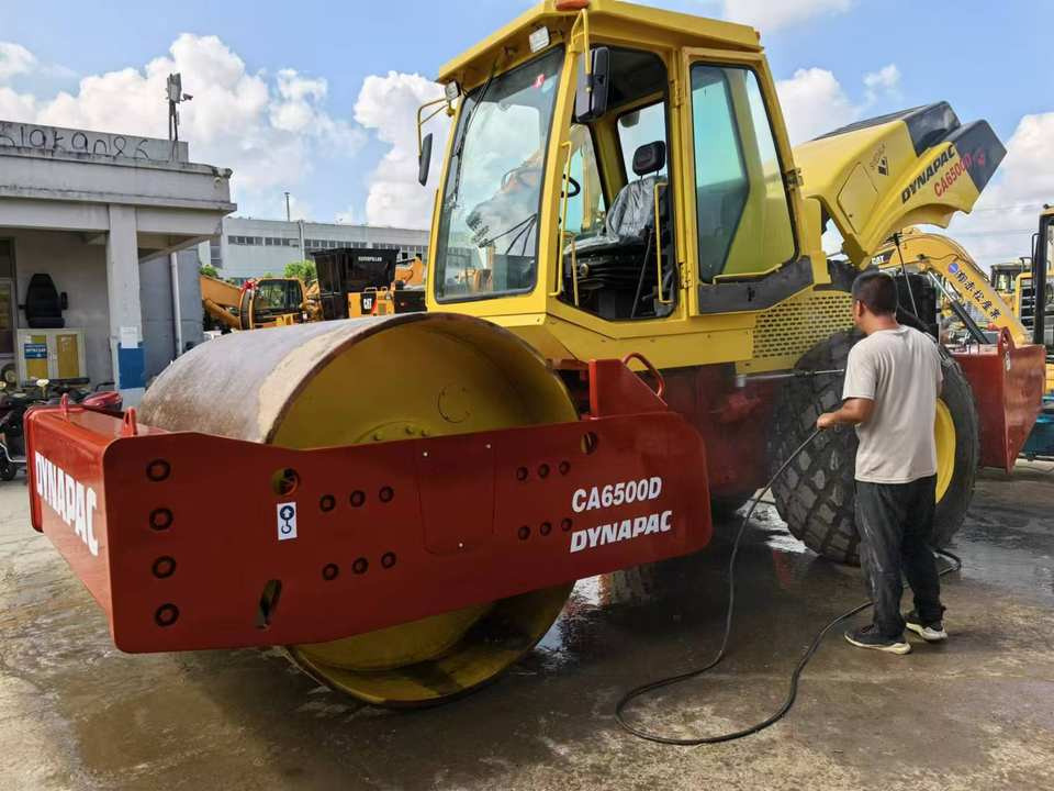 Used Original Road Roller DYNAPAC CA6500D Road Rollers High Quality Second Hand Construction Machinery - Компактор: снимка 2 Used Original Road Roller DYNAPAC CA6500D Road Rollers High Quality Second Hand Construction Machinery - Компактор: снимка 2