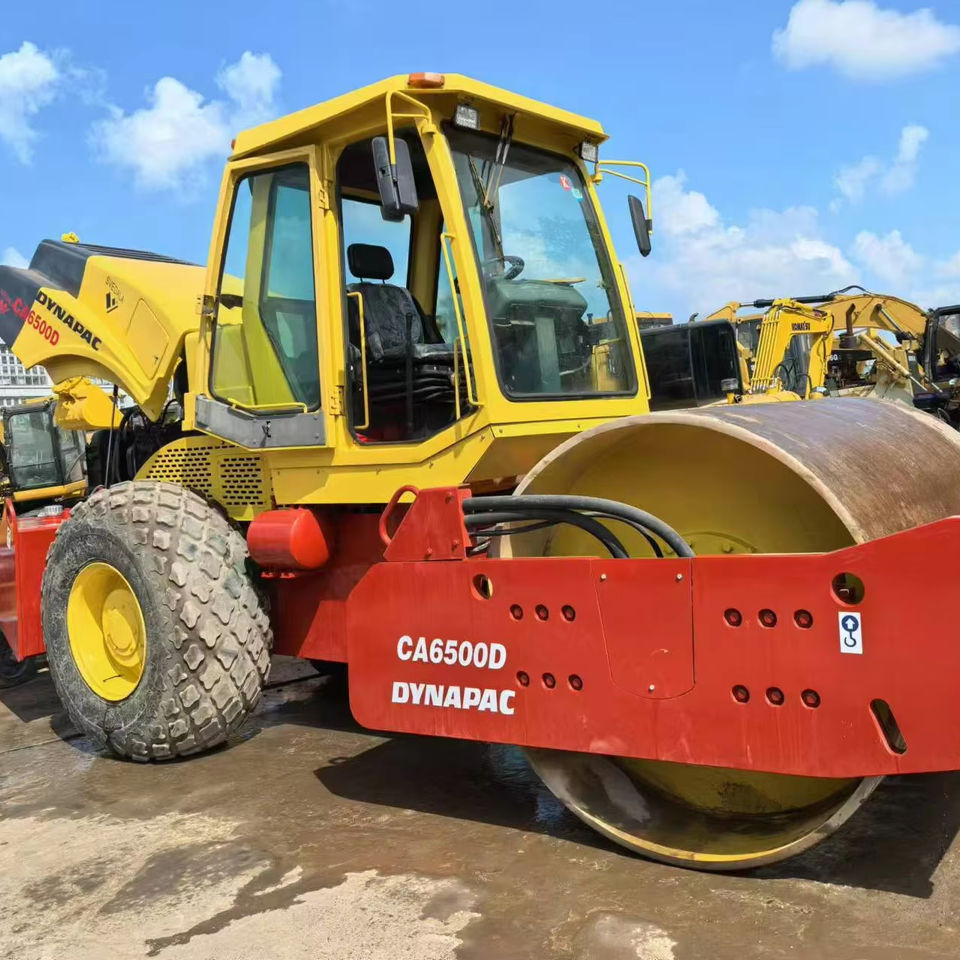 Used Original Road Roller DYNAPAC CA6500D Road Rollers High Quality Second Hand Construction Machinery - Компактор: снимка 1 Used Original Road Roller DYNAPAC CA6500D Road Rollers High Quality Second Hand Construction Machinery - Компактор: снимка 1