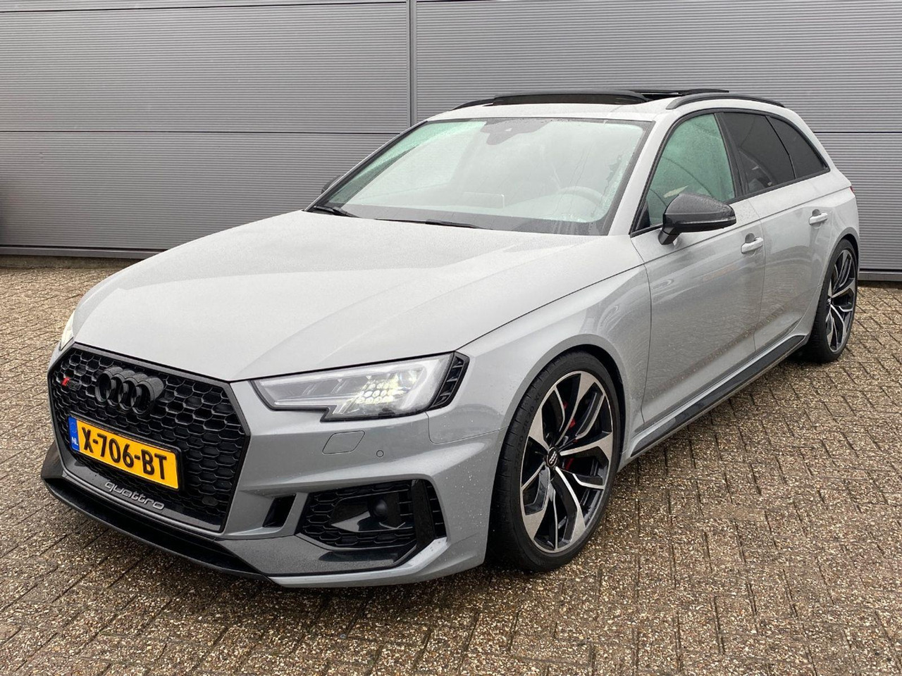 Audi A4 RS 4 Avant 2.9 TFSI quattro | 2018 | 96.192 km | Automaat | X706BT | NAP: Geen oordeel - Лек автомобил: снимка 1 Audi A4 RS 4 Avant 2.9 TFSI quattro | 2018 | 96.192 km | Automaat | X706BT | NAP: Geen oordeel - Лек автомобил: снимка 1