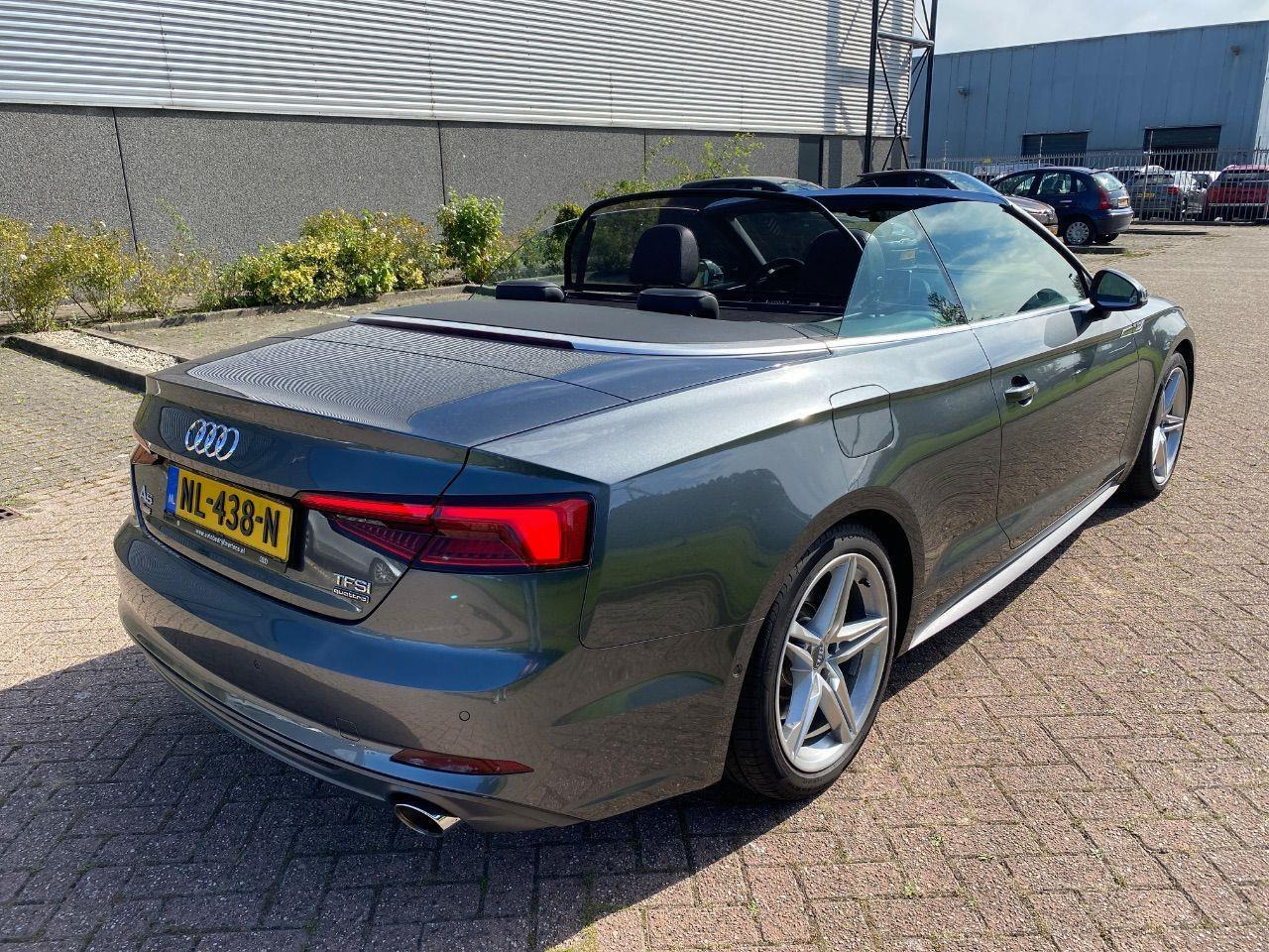 Audi A5 Cabriolet 2.0 TFSI quattro Sport Pro Line S | 2017 | 141.634 km | Automaat | NL438N | NAP: Logisch - Лек автомобил: снимка 4 Audi A5 Cabriolet 2.0 TFSI quattro Sport Pro Line S | 2017 | 141.634 km | Automaat | NL438N | NAP: Logisch - Лек автомобил: снимка 4