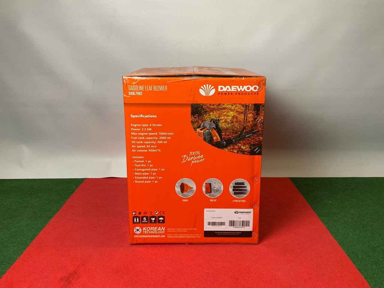 Daewoo DABL7662 Benzine Bladblazer - Почистваща машина: снимка 3 Daewoo DABL7662 Benzine Bladblazer - Почистваща машина: снимка 3