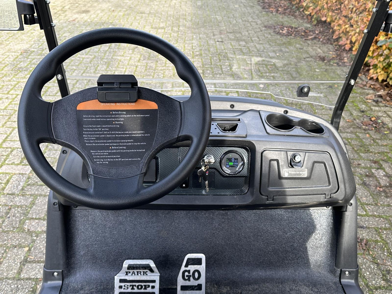 OX ZG2 2-zit Golfkar Grijs (Demo) - Голф количка: снимка 5 OX ZG2 2-zit Golfkar Grijs (Demo) - Голф количка: снимка 5