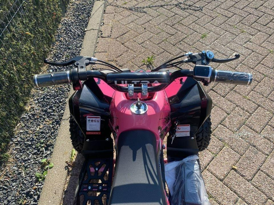 UltraMotocross 1000W Quad roze - Четириколка: снимка 4 UltraMotocross 1000W Quad roze - Четириколка: снимка 4