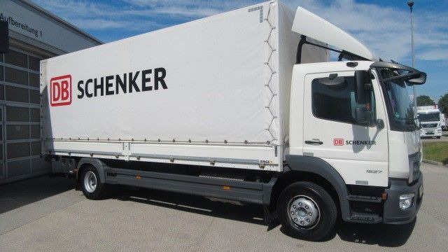 Mercedes-Benz 1527L Pr.Pl.LBW km 31.000 - Камион с брезент: снимка 3 Mercedes-Benz 1527L Pr.Pl.LBW km 31.000 - Камион с брезент: снимка 3