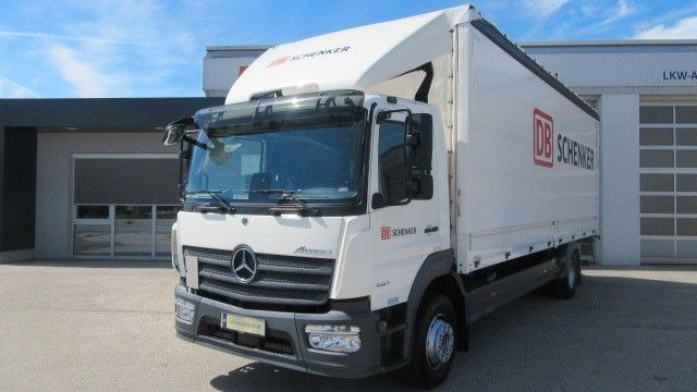 Mercedes-Benz 1527L Pr.Pl.LBW km 31.000 - Камион с брезент: снимка 1 Mercedes-Benz 1527L Pr.Pl.LBW km 31.000 - Камион с брезент: снимка 1