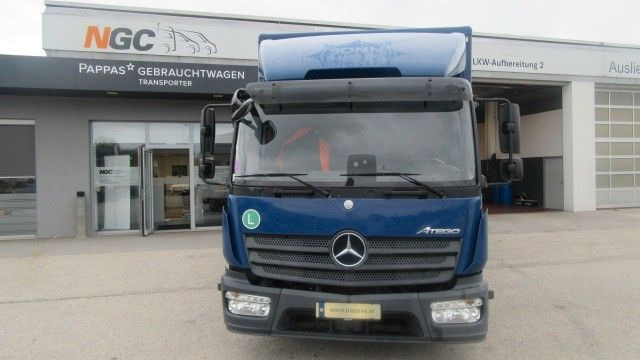 Mercedes-Benz 818L Koffer LBW, 1,5 to, Seitentüre - Камион фургон: снимка 2 Mercedes-Benz 818L Koffer LBW, 1,5 to, Seitentüre - Камион фургон: снимка 2
