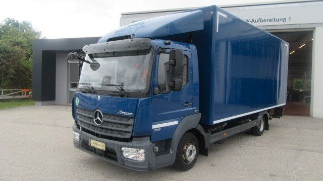 Mercedes-Benz 818L Koffer LBW, 1,5 to, Seitentüre - Камион фургон: снимка 1 Mercedes-Benz 818L Koffer LBW, 1,5 to, Seitentüre - Камион фургон: снимка 1
