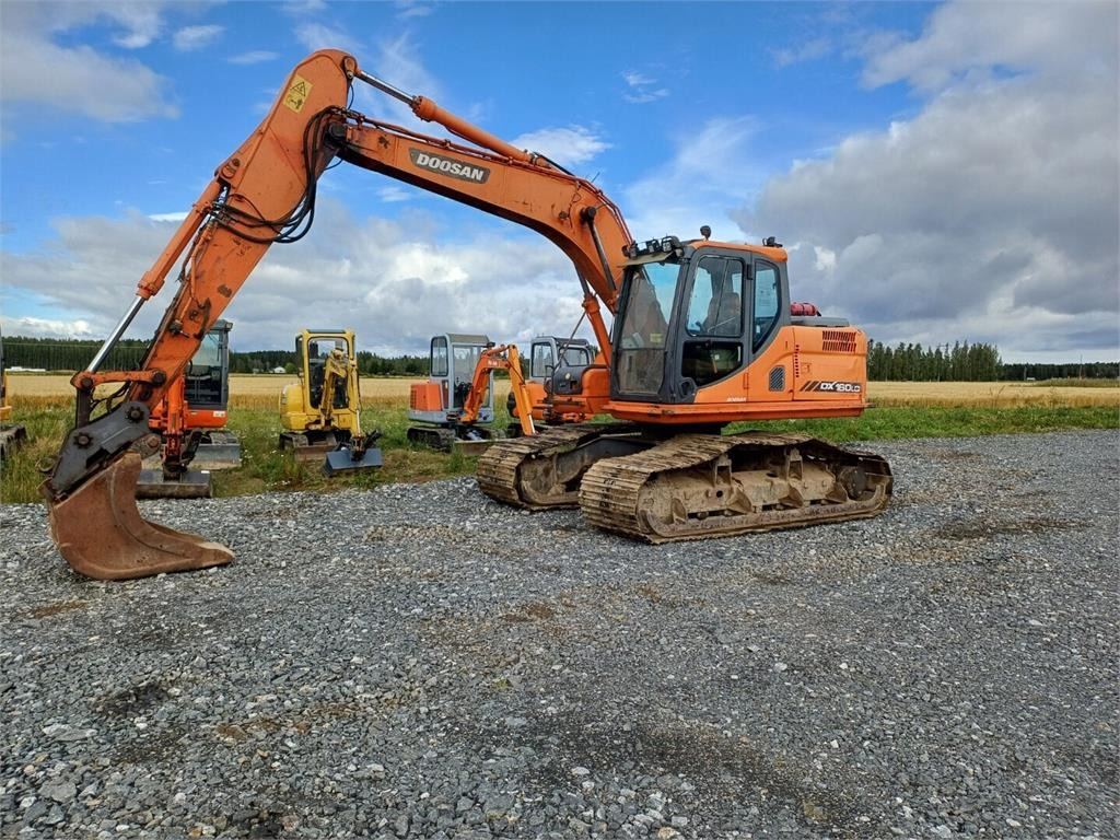 Doosan DX160LC Metsä alustalla - Верижен багер: снимка 1 Doosan DX160LC Metsä alustalla - Верижен багер: снимка 1