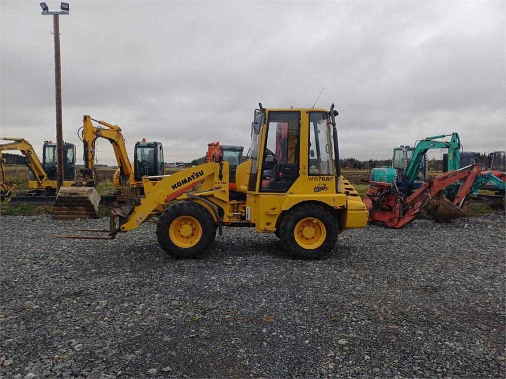 Komatsu WB70A Pyöräkuormaaja - Колесен товарач: снимка 2 Komatsu WB70A Pyöräkuormaaja - Колесен товарач: снимка 2