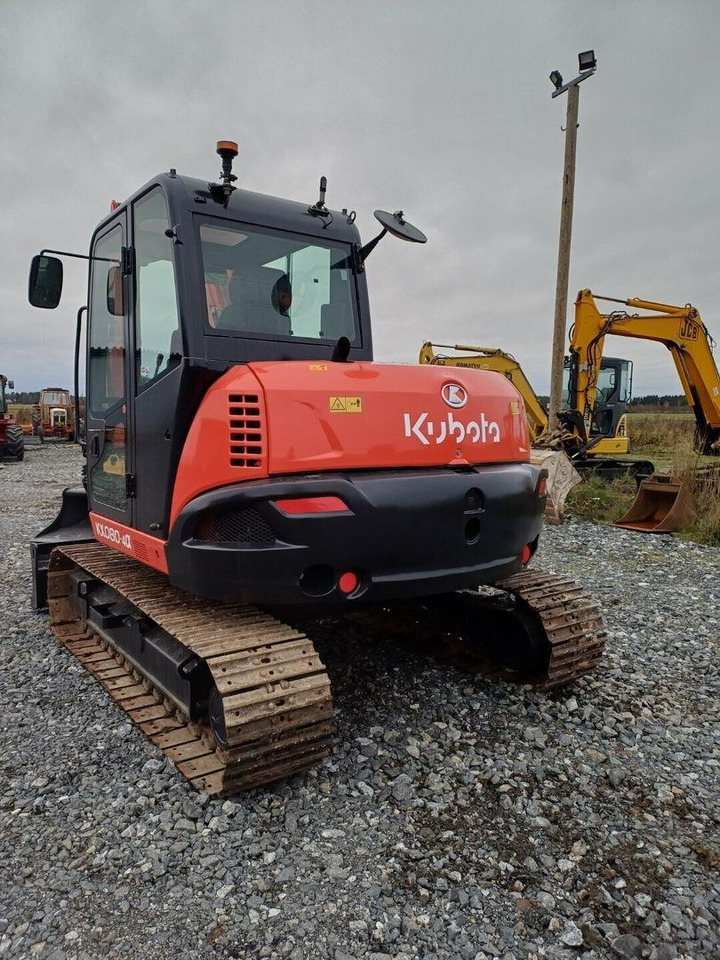 Kubota Kx080-4a Engcon pyörittäjällä - Мини багер: снимка 4 Kubota Kx080-4a Engcon pyörittäjällä - Мини багер: снимка 4