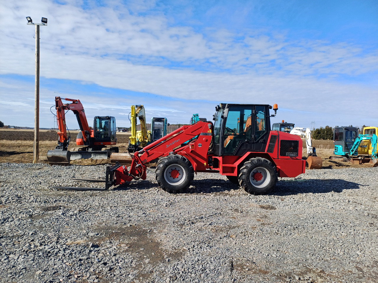 Schäffer 870TD Teleskooppi puomilla - Колесен товарач: снимка 2 Schäffer 870TD Teleskooppi puomilla - Колесен товарач: снимка 2