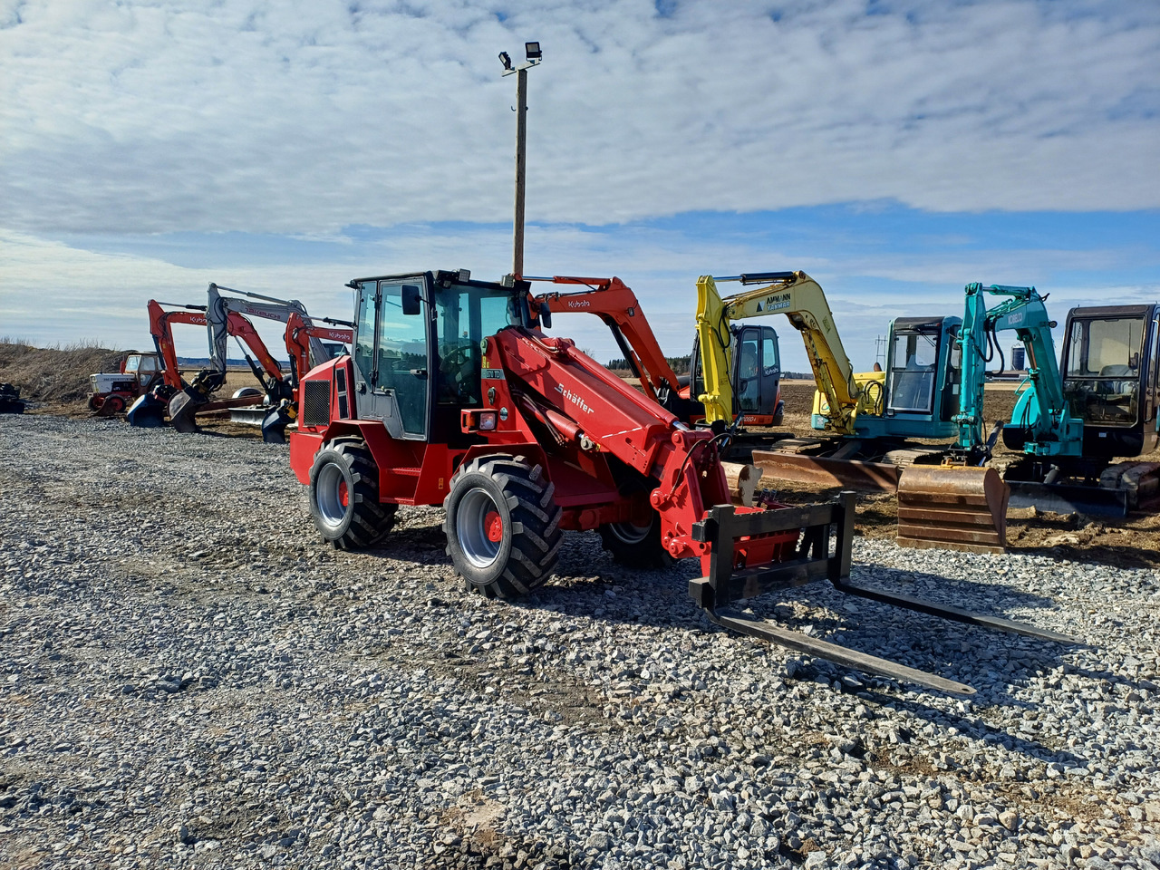 Schäffer 870TD Teleskooppi puomilla - Колесен товарач: снимка 5 Schäffer 870TD Teleskooppi puomilla - Колесен товарач: снимка 5