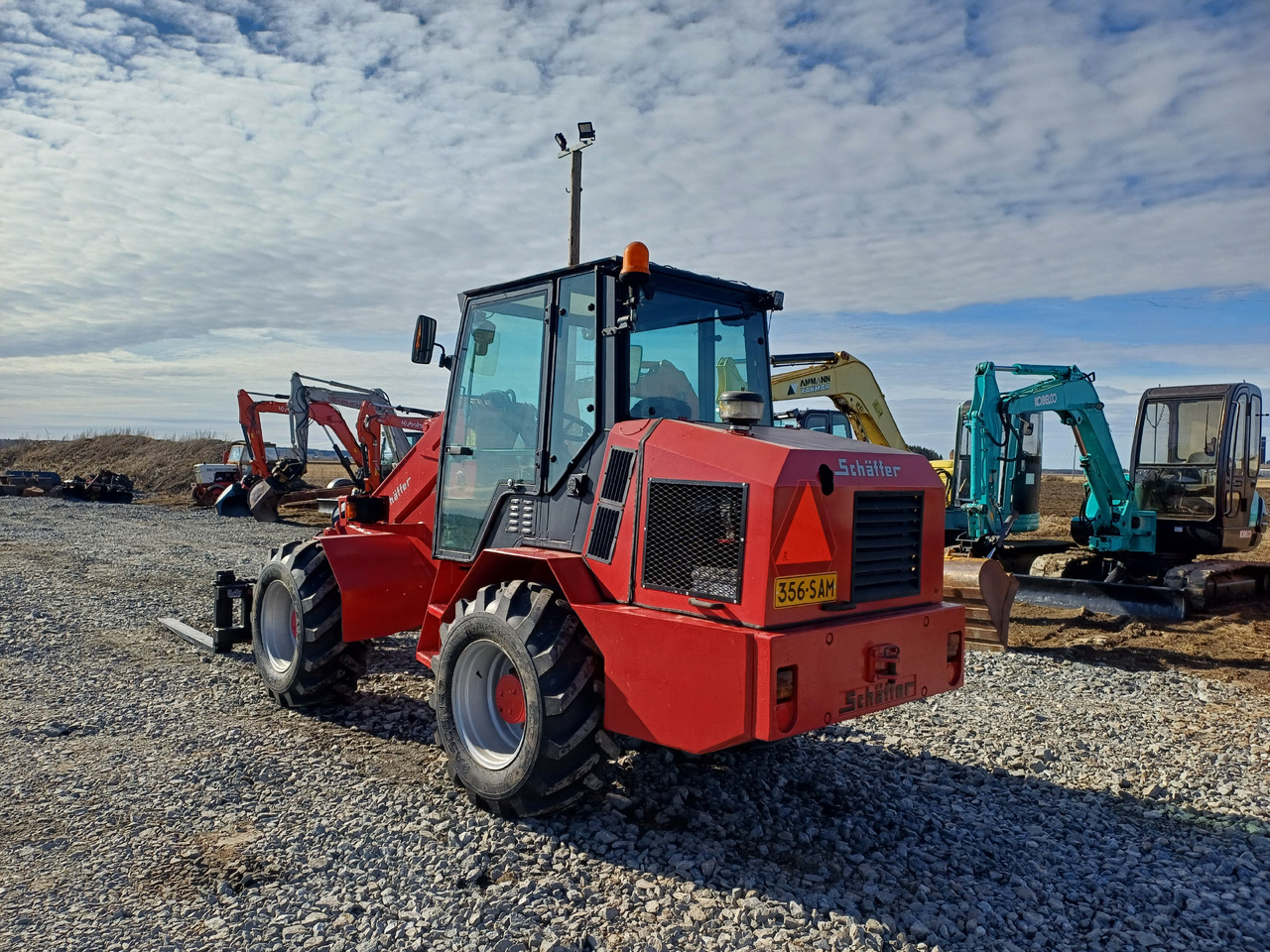 Schäffer 870TD Teleskooppi puomilla - Колесен товарач: снимка 4 Schäffer 870TD Teleskooppi puomilla - Колесен товарач: снимка 4