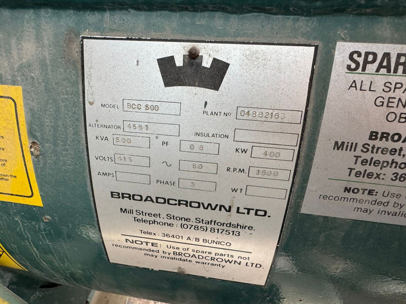 Електрогенератор BROADCROWN BCC 500: снимка 15