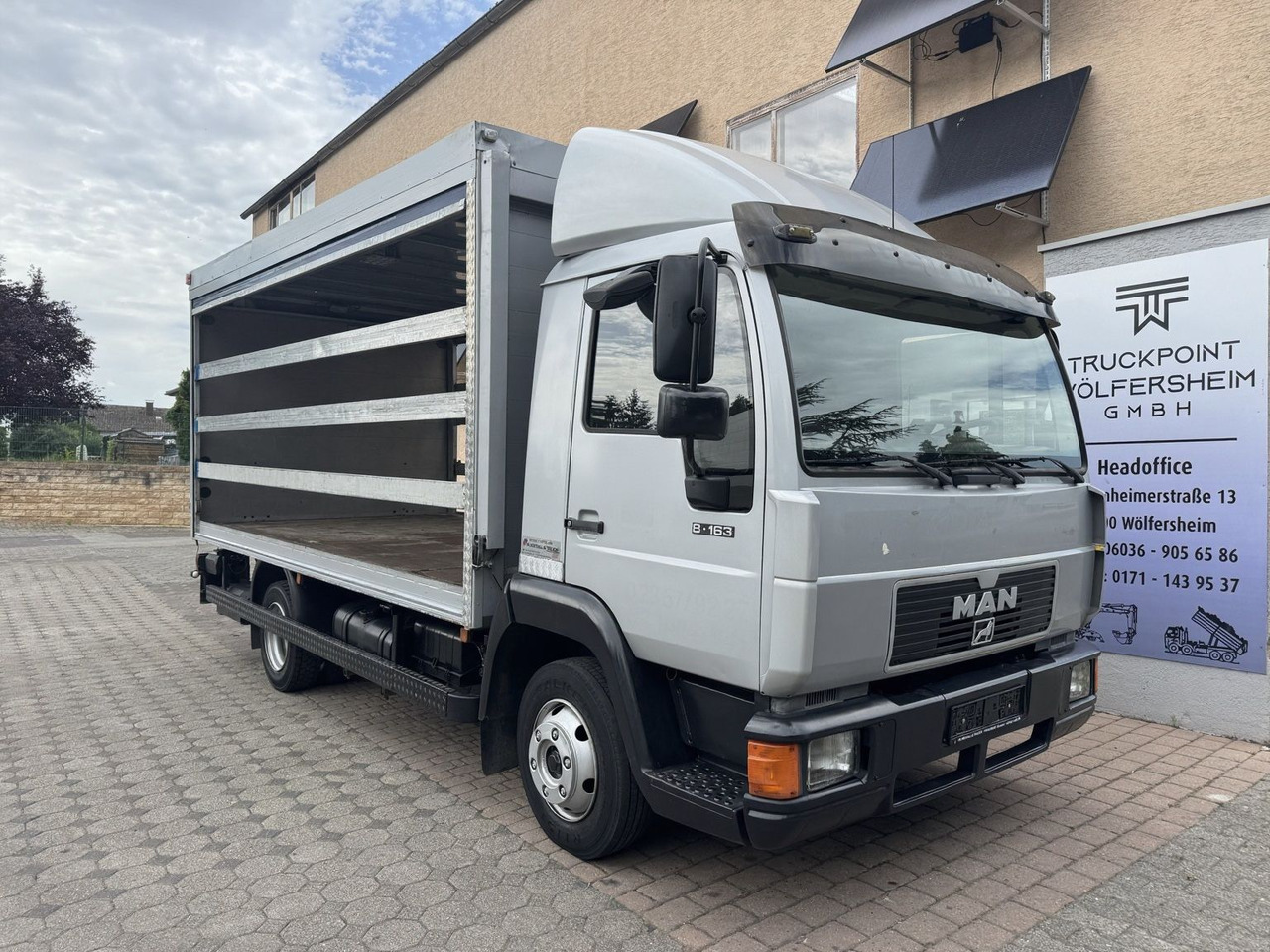 MAN 8. 163 /L2000/LBW-2T./2xAHK - Брезентов бус: снимка 2 MAN 8. 163 /L2000/LBW-2T./2xAHK - Брезентов бус: снимка 2